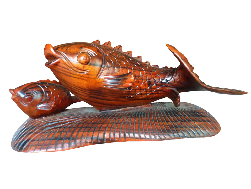 Tượng cá chép vàng, trang trí phong thủy