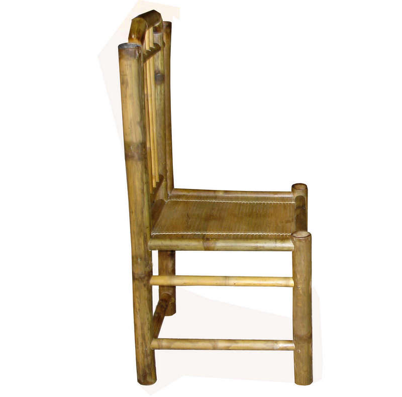 Bộ bàn ghế vai dựa, màu vàng tre Ngà